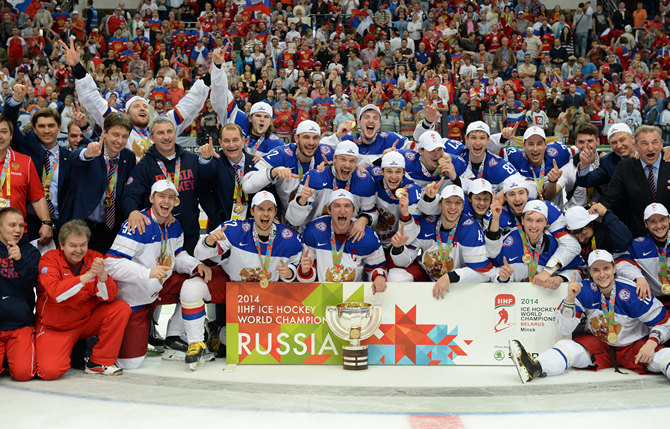 россия чемпион мира по хоккею 2014